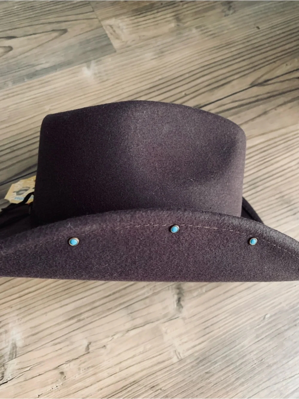 Bullhide Omaha Kids Wool Felt Cowboy Hat Chocolate Sz M, 0866CH